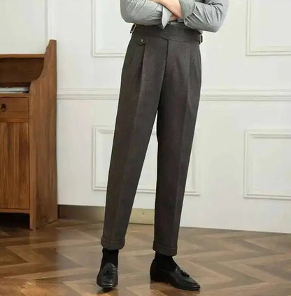 Old money autumn straight pants