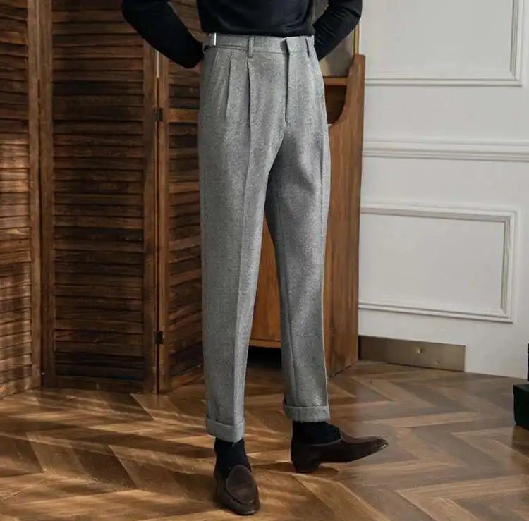 Old money italian business pants