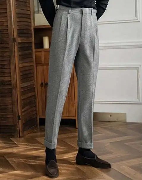 Old money italian business pants
