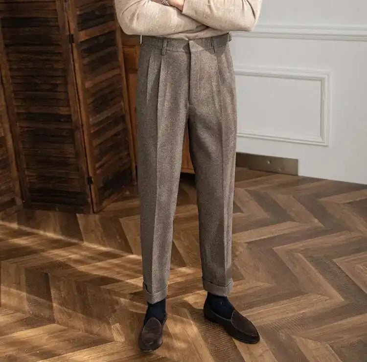 Old money italian business pants