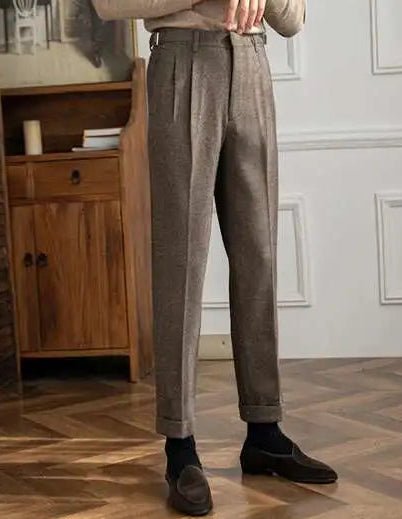 Old money italian business pants