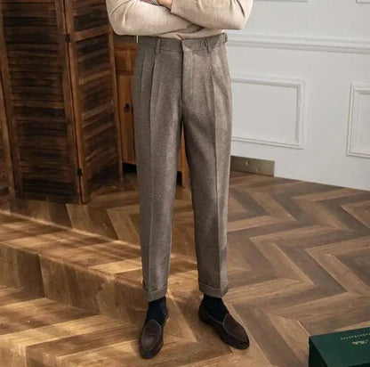 Old money italian business pants