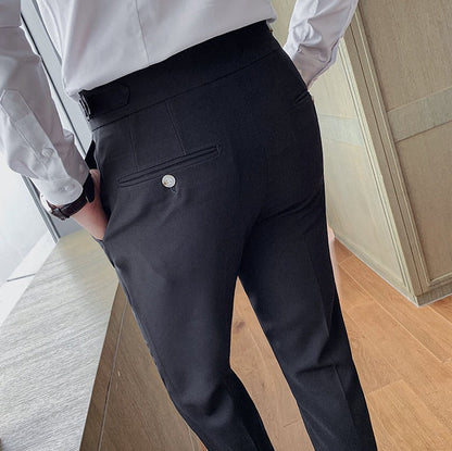 Antonios Black Casual Outfit Pants