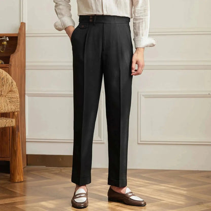 Paris formal high-waist trousers