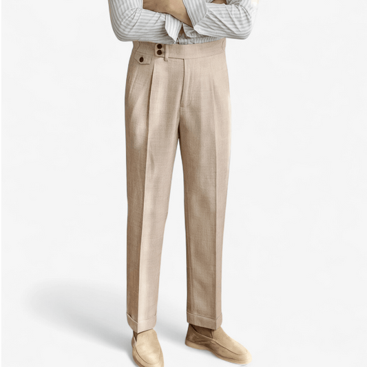 Paris formal high-waist trousers