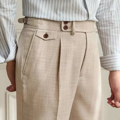 Paris formal high-waist trousers