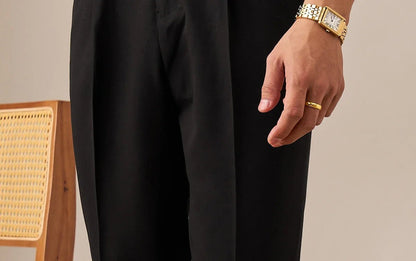 Paris high waist straight fit pants