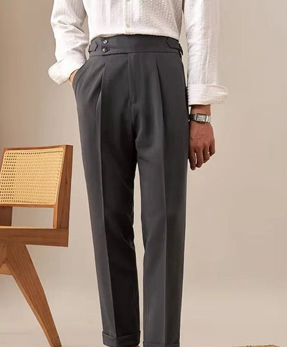 Paris high waist straight fit pants