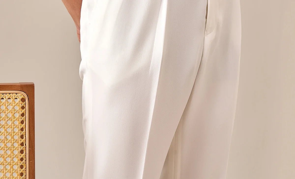 Paris high waist straight fit pants