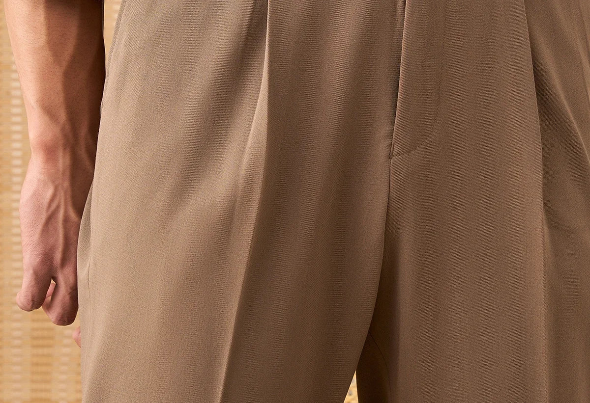 Paris high waist straight fit pants