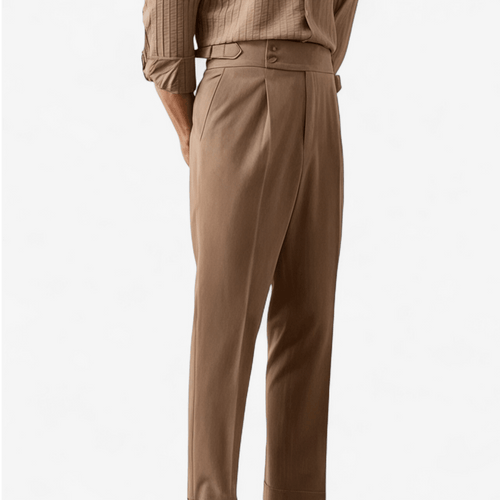 Paris high waist straight fit pants