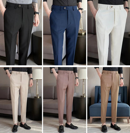 Paris slim fit business pants