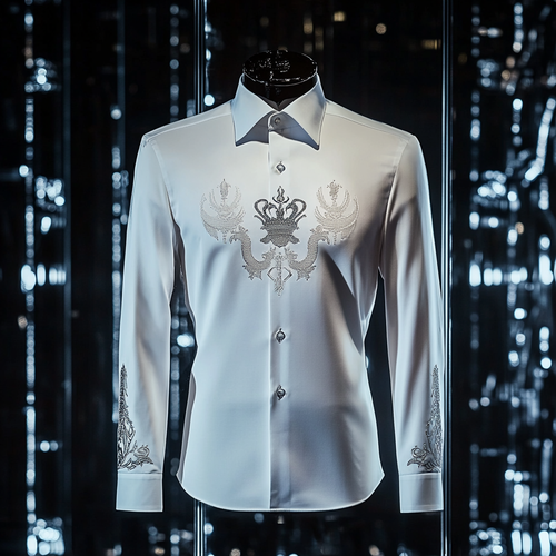 Classic Style wrinkle-resistant formal casual long sleeve shirt