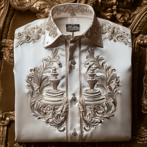 Exclusive Luxury royal comfortable business leisure vacation long sleeve shirt