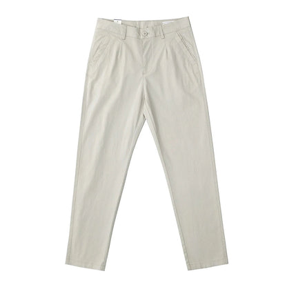 Slim fit business chinos