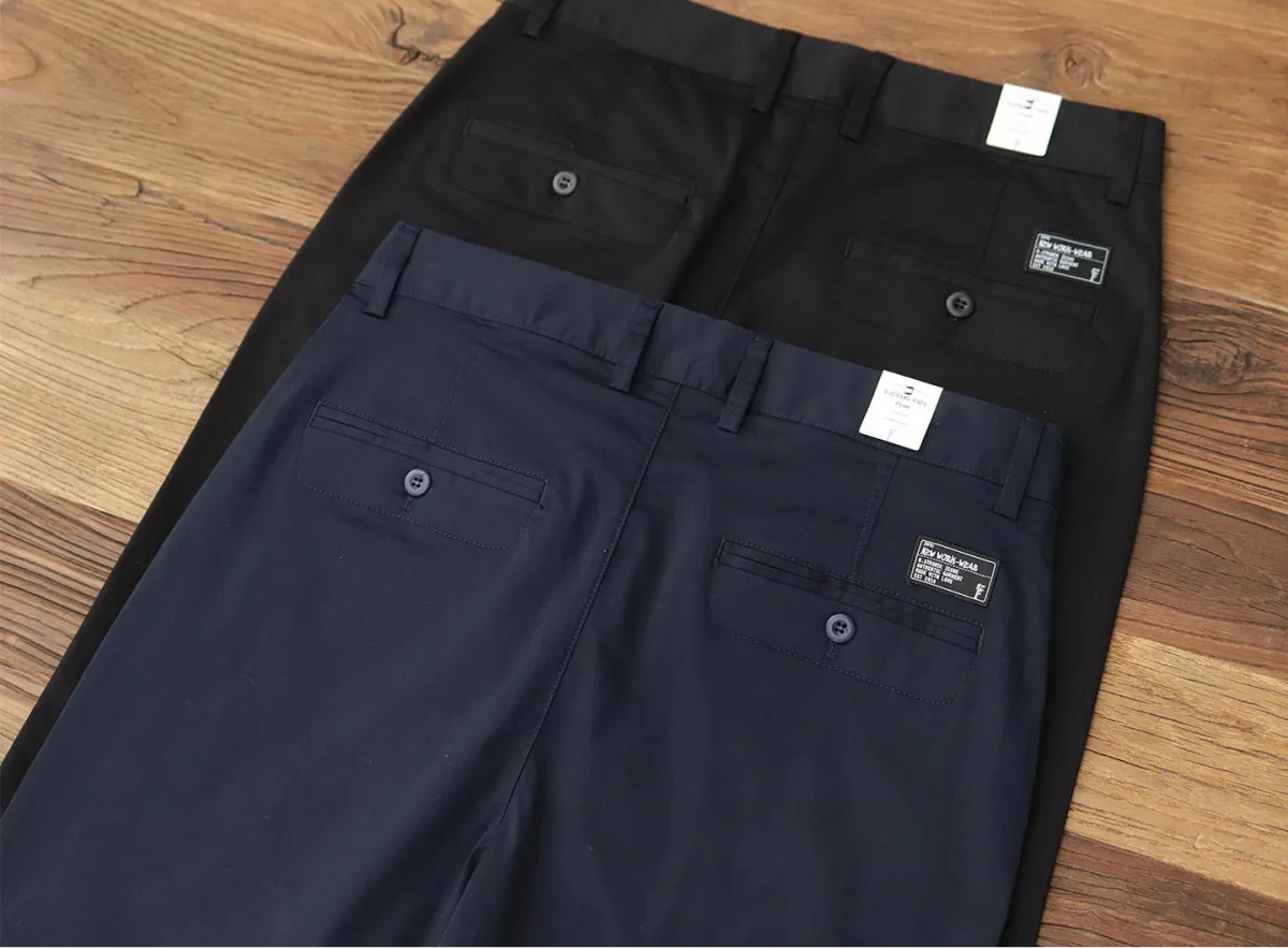 Slim fit business chinos