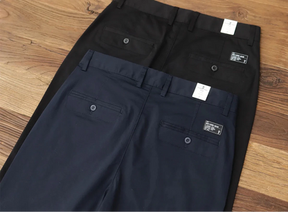 Slim fit business chinos