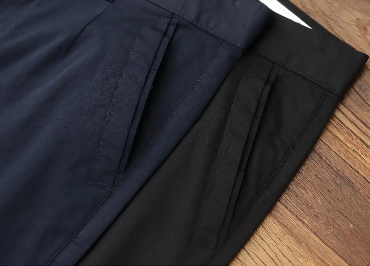 Slim fit business chinos