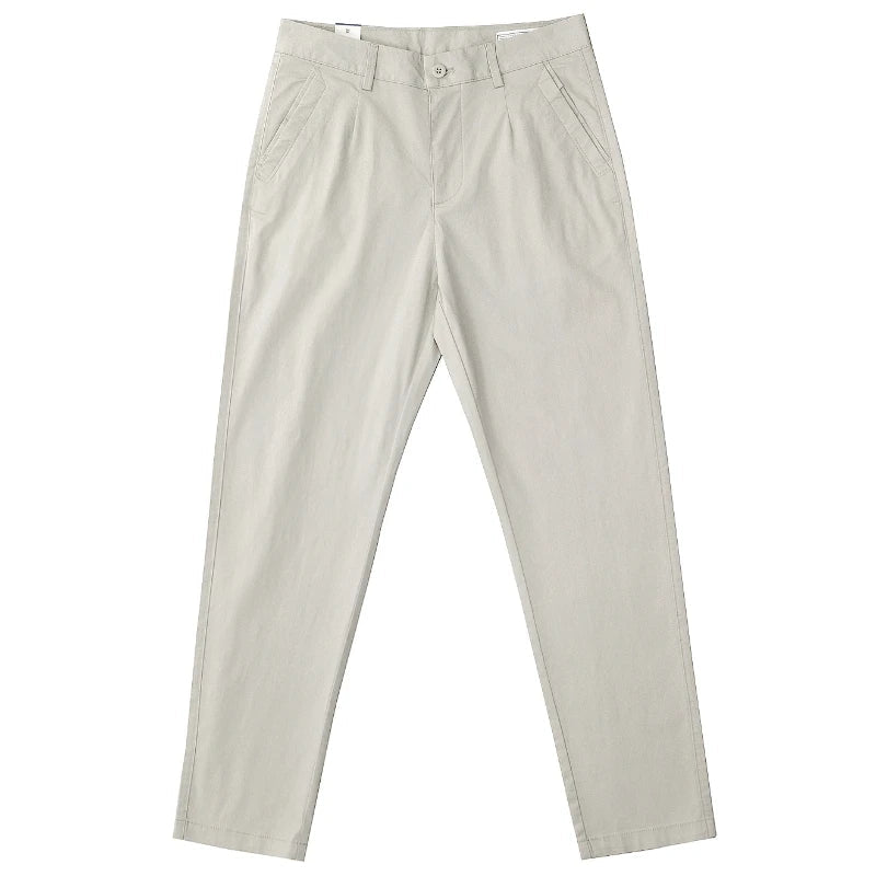 Slim fit business chinos