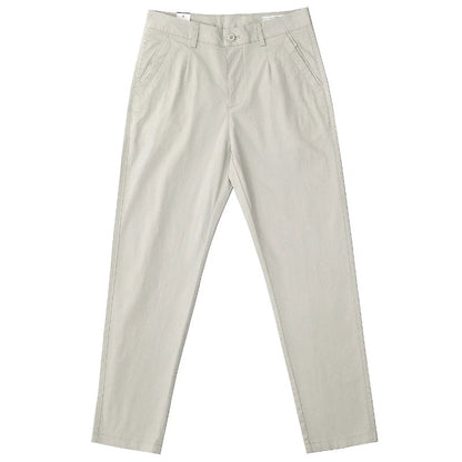 Slim fit business chinos