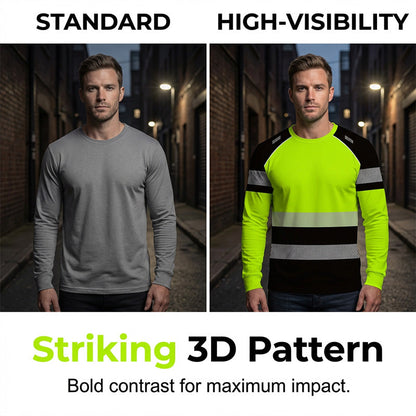 ????50% OFF !! ?Men's Printed Round-neck Long-sleeve Shirt