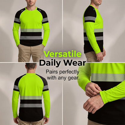 ????50% OFF !! ?Men's Printed Round-neck Long-sleeve Shirt