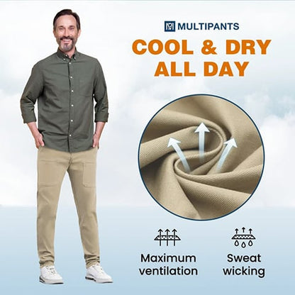 🔥SPRING DAY SALE $36.99!!⚡50K+ SOLD!🔥MultiPants – High Stretch Multi-pocket Durable Cargo Pants