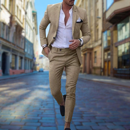 Stylish Slim Fit Men's Suit - Noah