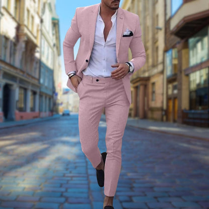 Stylish Slim Fit Men's Suit - Noah