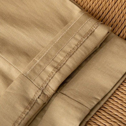 Summer straight fit elegant trousers
