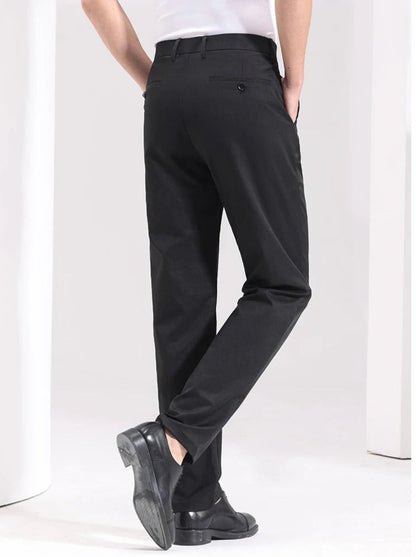 Trousers smart-casual carrot fit