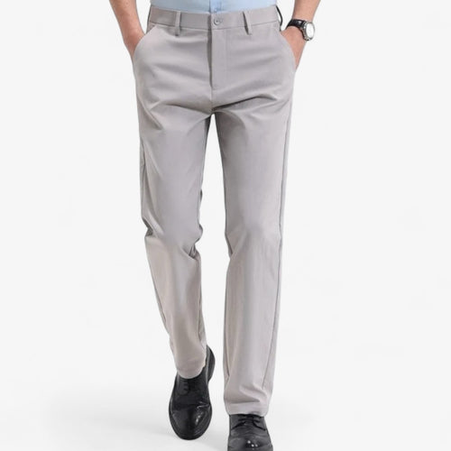 Trousers smart-casual carrot fit