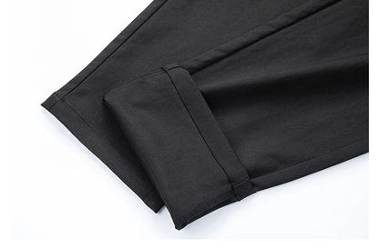 Trousers smart-casual carrot fit