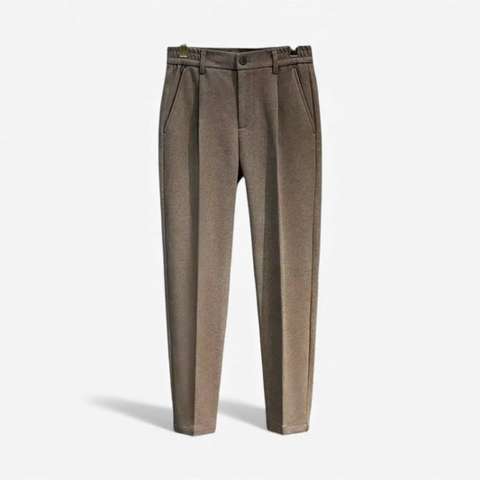 Winter korean pants with elastic waist