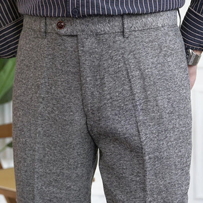 Winter tweed suit trousers