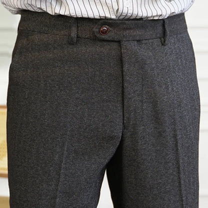 Winter tweed suit trousers
